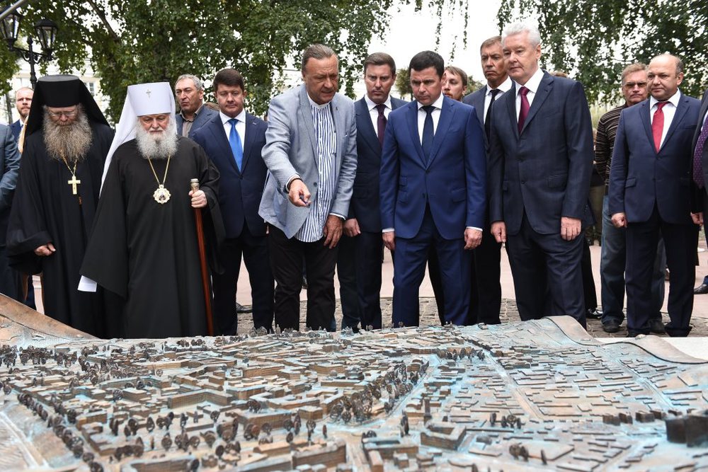 25 августа в Ярославле открыт памятный знак «Историческая карта города»