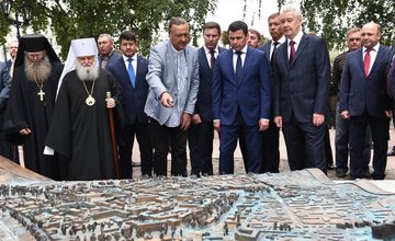 25 августа в Ярославле открыт памятный знак «Историческая карта города»