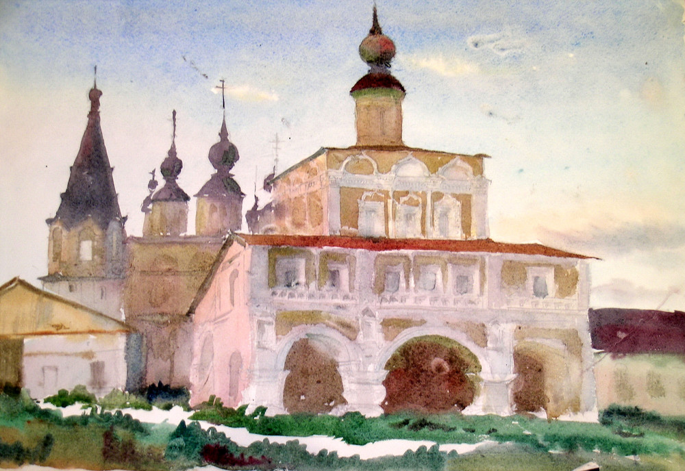 Акварельные работы В.Ф. Марова