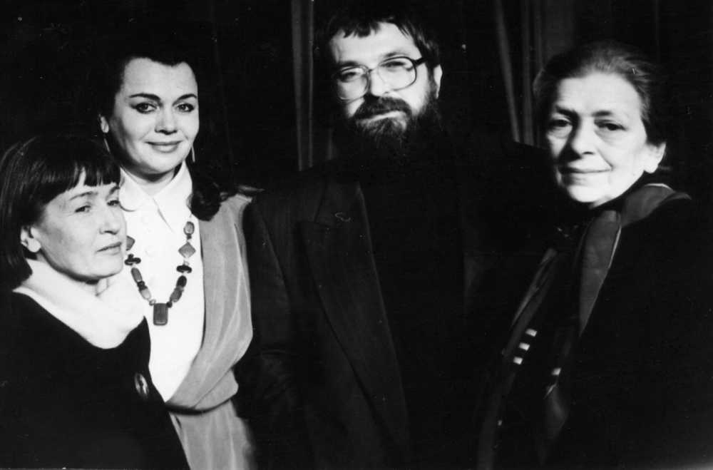 Татьяна Позднякова, Татьяна Иванова, Владимир Боголепов, Наталия Терентьева. Фото Ю.Барышева